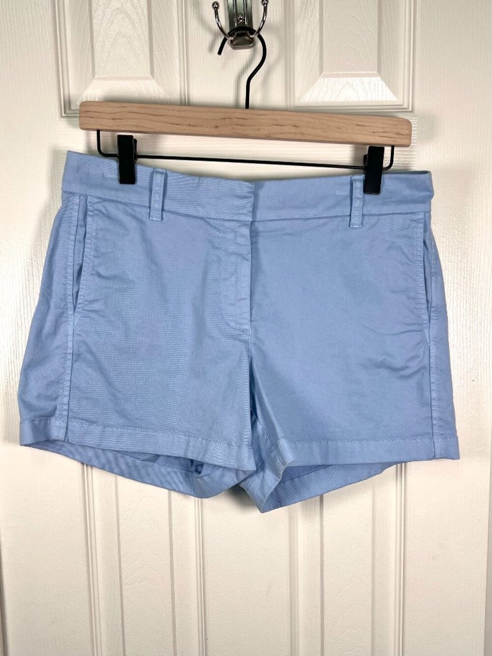 J.Crew 4in Chino Shorts Robin Egg Blue Size 6